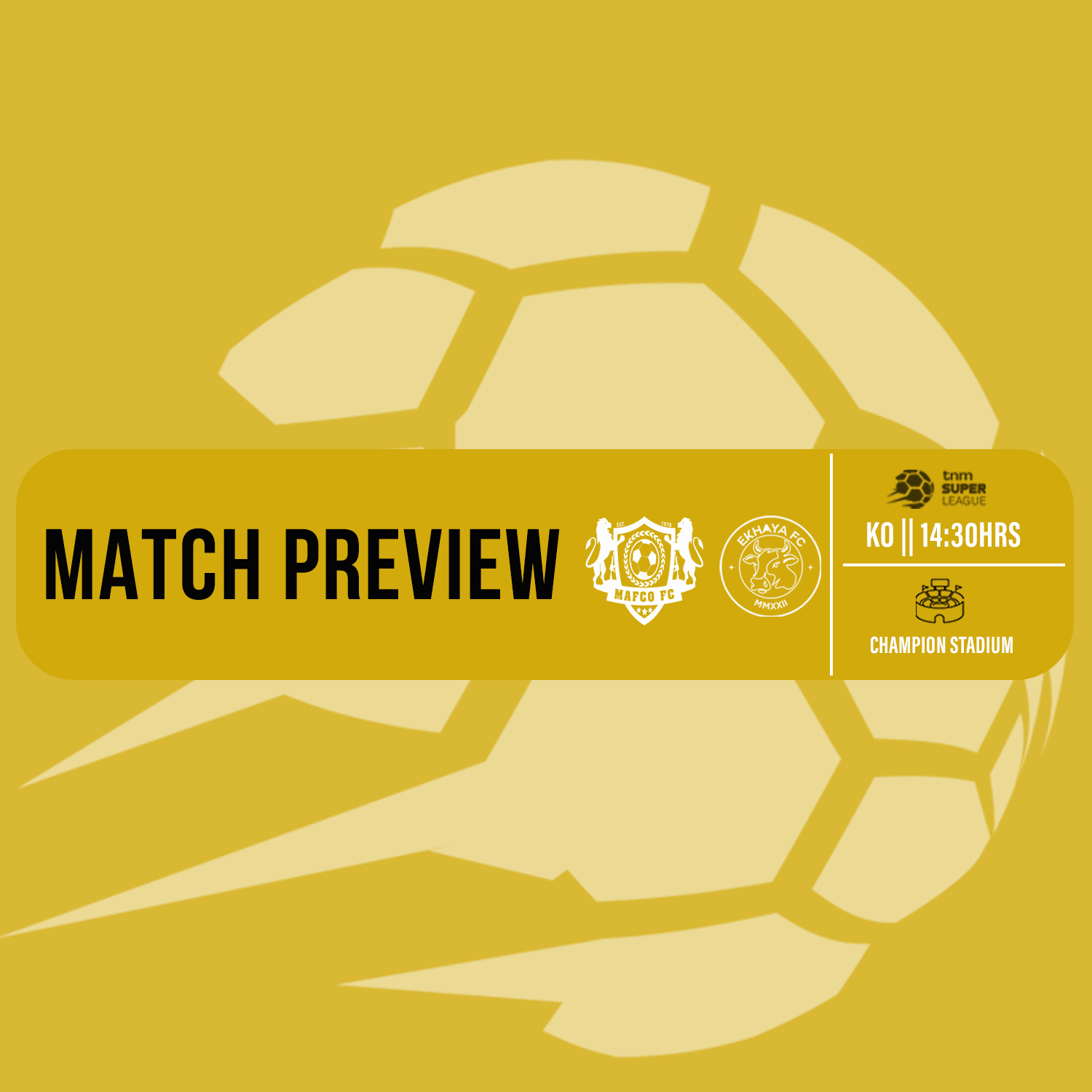 MATCH PREVIEW | Mafco FC vs Ekhaya FC