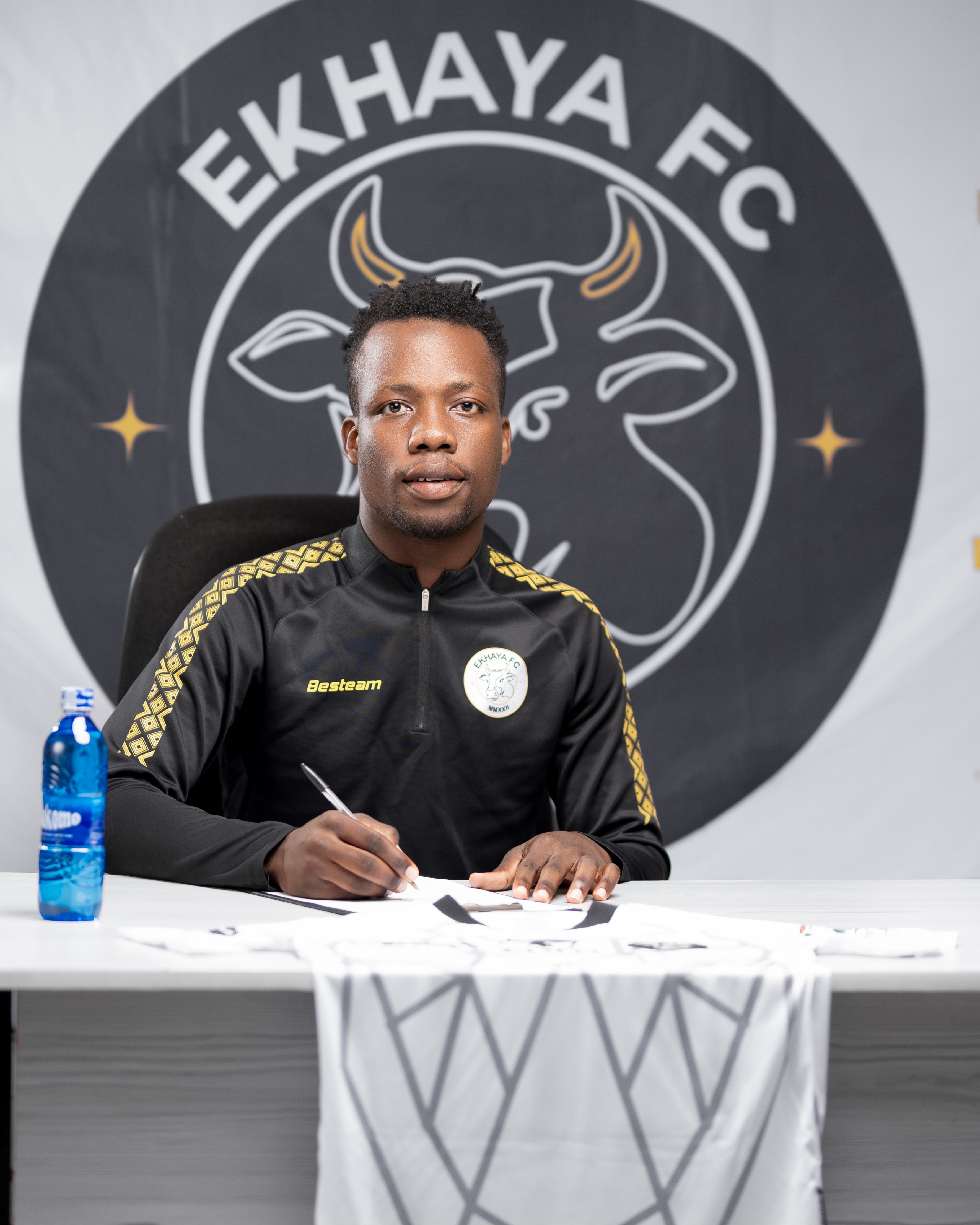 Ekhaya FC Secure Striker Sholigah Stambuli