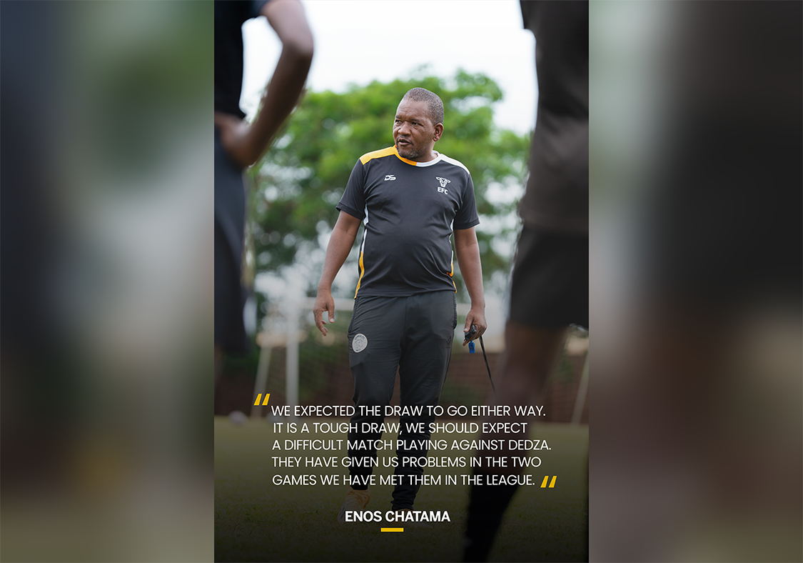 Chatama Urges Caution as Ekhaya FC Draw Goshen Dedza Dynamos in Castel Challenge Cup - Ekhaya FC