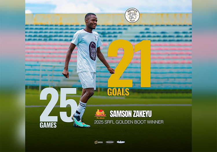 Samson Zakeyu Ends 2025 Season as Top Scorer Despite Ekhaya FC Reserves Falling Short - Ekhaya FC